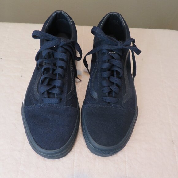 Vans Skateboard Suede/Canvas Navy Blue Sneakers - Picture 1 of 6